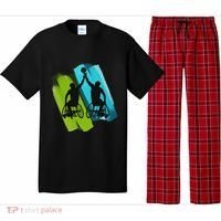 Cool Wheelchair Basketball Game Pajama Set thumb 0