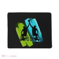 Cool Wheelchair Basketball Game Mousepad thumb 0