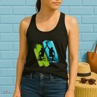 Cool Wheelchair Basketball Game Women's Tank Top thumb 2
