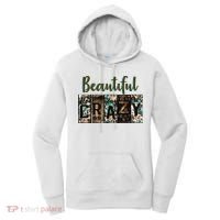 Crazy Women Beautiful Country Music Girl Western Bleached Women's Hoodie thumb 0