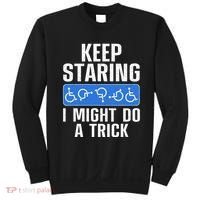 Cool Wheelchair Bound Art Cripple Handicapped Sweatshirt thumb 0