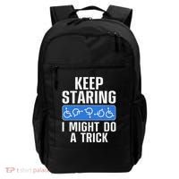 Cool Wheelchair Bound Art Cripple Handicapped Backpack thumb 0