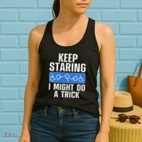Cool Wheelchair Bound Art Cripple Handicapped Women's Tank Top thumb 2