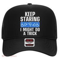 Cool Wheelchair Bound Art Cripple Handicapped Hat thumb 0