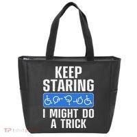 Cool Wheelchair Bound Art Cripple Handicapped Tote Bag thumb 0