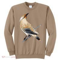 Cedar Waxwing Bird Ornithology Beautiful Songbird Sweatshirt thumb 0