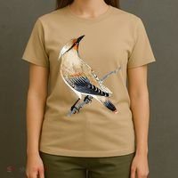 Cedar Waxwing Bird Ornithology Beautiful Songbird T-Shirt thumb 4