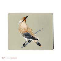 Cedar Waxwing Bird Ornithology Beautiful Songbird Mousepad thumb 0