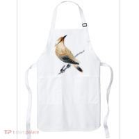 Cedar Waxwing Bird Ornithology Beautiful Songbird Apron thumb 0