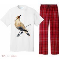 Cedar Waxwing Bird Ornithology Beautiful Songbird Pajama Set thumb 0
