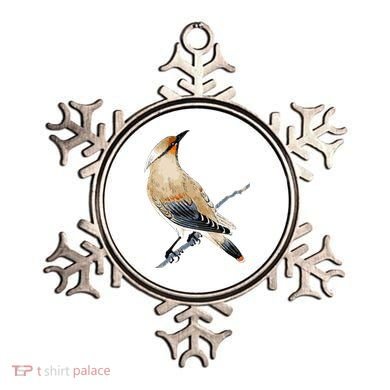 Cedar Waxwing Bird Ornithology Beautiful Songbird Ornament