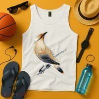 Cedar Waxwing Bird Ornithology Beautiful Songbird Tank Top thumb 4