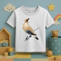 Cedar Waxwing Bird Ornithology Beautiful Songbird Toddler T-Shirt thumb 3
