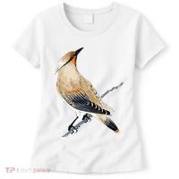 Cedar Waxwing Bird Ornithology Beautiful Songbird Women's T-Shirt thumb 0