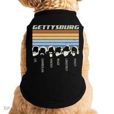 Civil Wars Beards Gettysburg Beard Gift Old School Doggie Tank