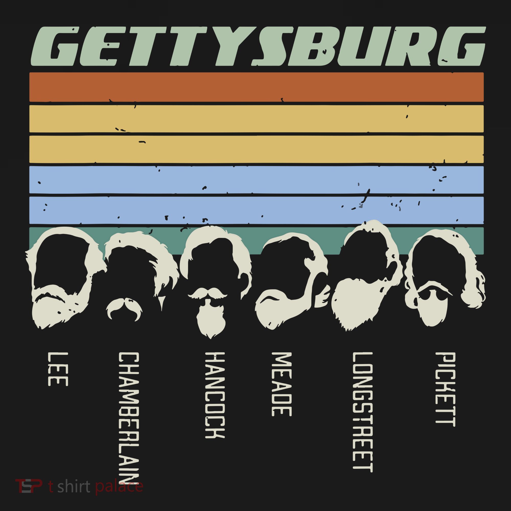 Civil Wars Beards Gettysburg Beard Gift Old School Doggie Tank