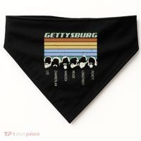 Civil Wars Beards Gettysburg Beard Gift Old School USA-Made Doggie Bandana thumb 0