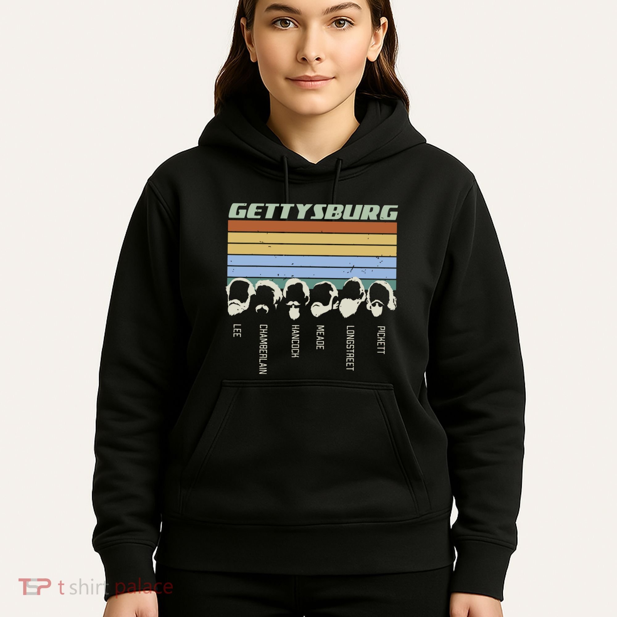 Civil Wars Beards Gettysburg Beard Gift Old School Hoodie