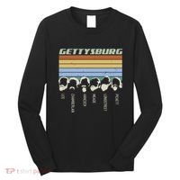 Civil Wars Beards Gettysburg Beard Gift Old School Long Sleeve Shirt thumb 0