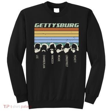 Civil Wars Beards Gettysburg Beard Gift Old School Sweatshirt