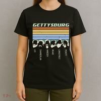 Civil Wars Beards Gettysburg Beard Gift Old School T-Shirt thumb 4