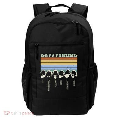 Civil Wars Beards Gettysburg Beard Gift Old School Backpack