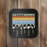 Civil Wars Beards Gettysburg Beard Gift Old School Coaster thumb 0