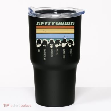 Civil Wars Beards Gettysburg Beard Gift Old School Tumbler