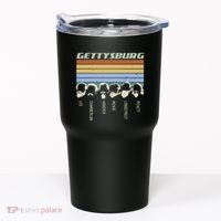 Civil Wars Beards Gettysburg Beard Gift Old School Tumbler thumb 0