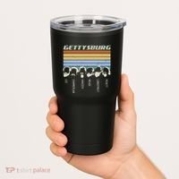 Civil Wars Beards Gettysburg Beard Gift Old School Tumbler thumb 2