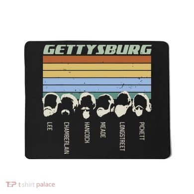 Civil Wars Beards Gettysburg Beard Gift Old School Mousepad