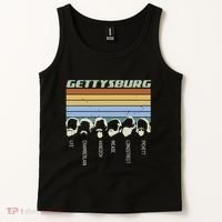 Civil Wars Beards Gettysburg Beard Gift Old School Tank Top thumb 2
