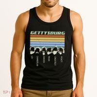 Civil Wars Beards Gettysburg Beard Gift Old School Tank Top thumb 3