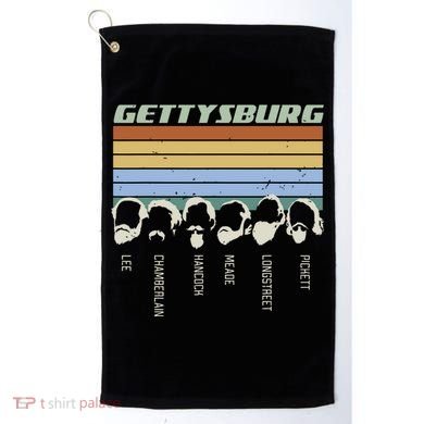 Civil Wars Beards Gettysburg Beard Gift Old School Golf Towel