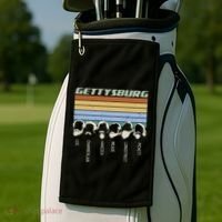 Civil Wars Beards Gettysburg Beard Gift Old School Golf Towel thumb 2