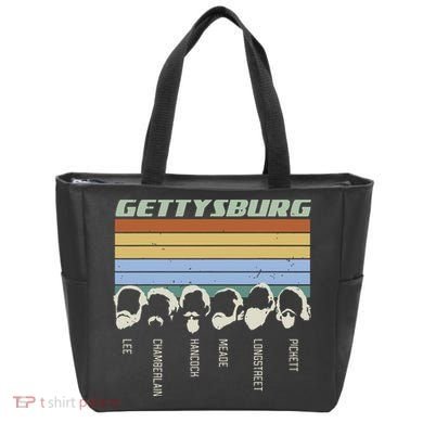 Civil Wars Beards Gettysburg Beard Gift Old School Tote Bag