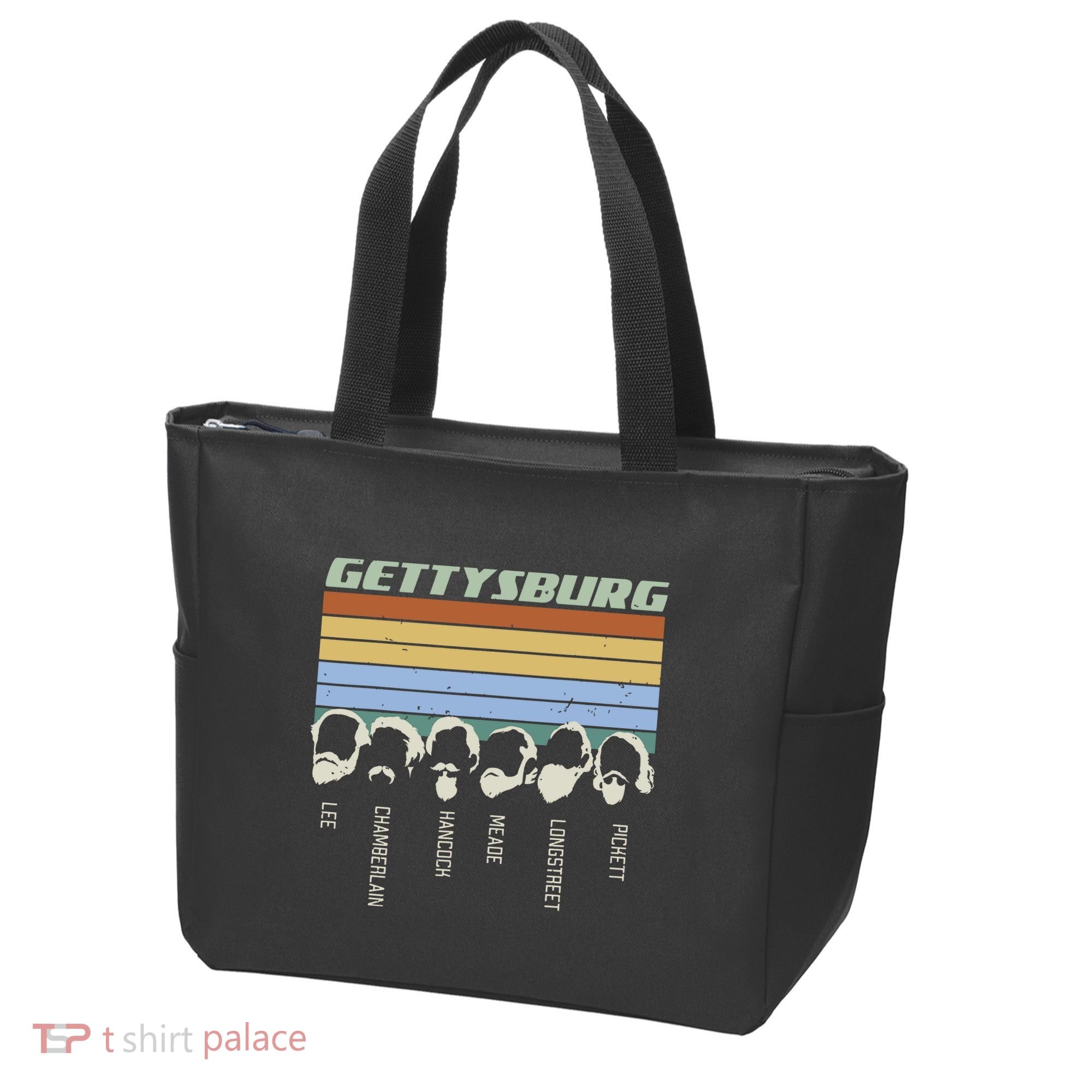 Civil Wars Beards Gettysburg Beard Gift Old School Tote Bag