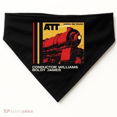 Conductor Williams Boldy James USA-Made Doggie Bandana