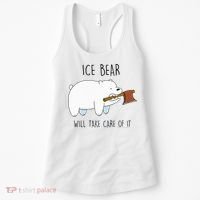 Cn We Bare Bears Ice Bear Will Take Care Of It Women's Tank Top thumb 0