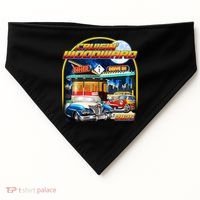 Cruisin Woodward Classic Cars Drive In Diner 2025 USA-Made Doggie Bandana thumb 0