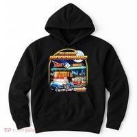 Cruisin Woodward Classic Cars Drive In Diner 2025 Hoodie thumb 0