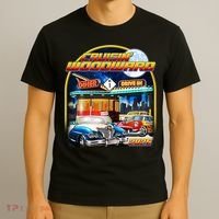 Cruisin Woodward Classic Cars Drive In Diner 2025 T-Shirt thumb 3