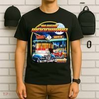 Cruisin Woodward Classic Cars Drive In Diner 2025 T-Shirt thumb 6