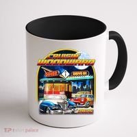 Cruisin Woodward Classic Cars Drive In Diner 2025 Coffee Mug thumb 1