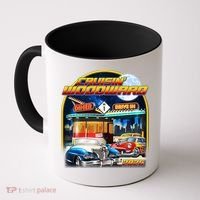 Cruisin Woodward Classic Cars Drive In Diner 2025 Coffee Mug thumb 0