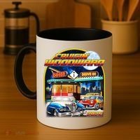 Cruisin Woodward Classic Cars Drive In Diner 2025 Coffee Mug thumb 4
