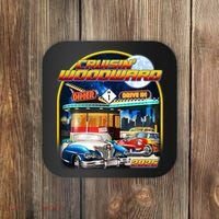 Cruisin Woodward Classic Cars Drive In Diner 2025 Coaster thumb 0