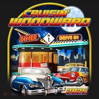 Cruisin Woodward Classic Cars Drive In Diner 2025 Polo thumb 3