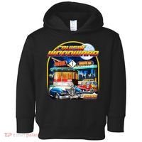 Cruisin Woodward Classic Cars Drive In Diner 2025 Toddler Hoodie thumb 0