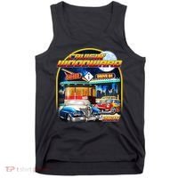 Cruisin Woodward Classic Cars Drive In Diner 2025 Tank Top thumb 0